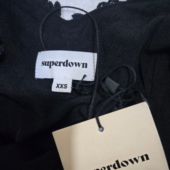 NWT superdown Bleu Mini Dress Size XXS - Picture 9 of 11